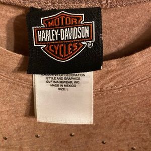 Harley Davidson Detroit, Michigan Tee; Size L